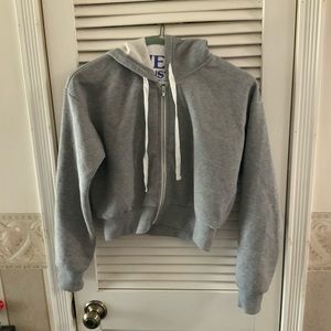 Cropped hoodie